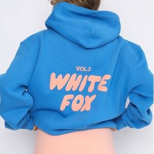 white fox hoodie